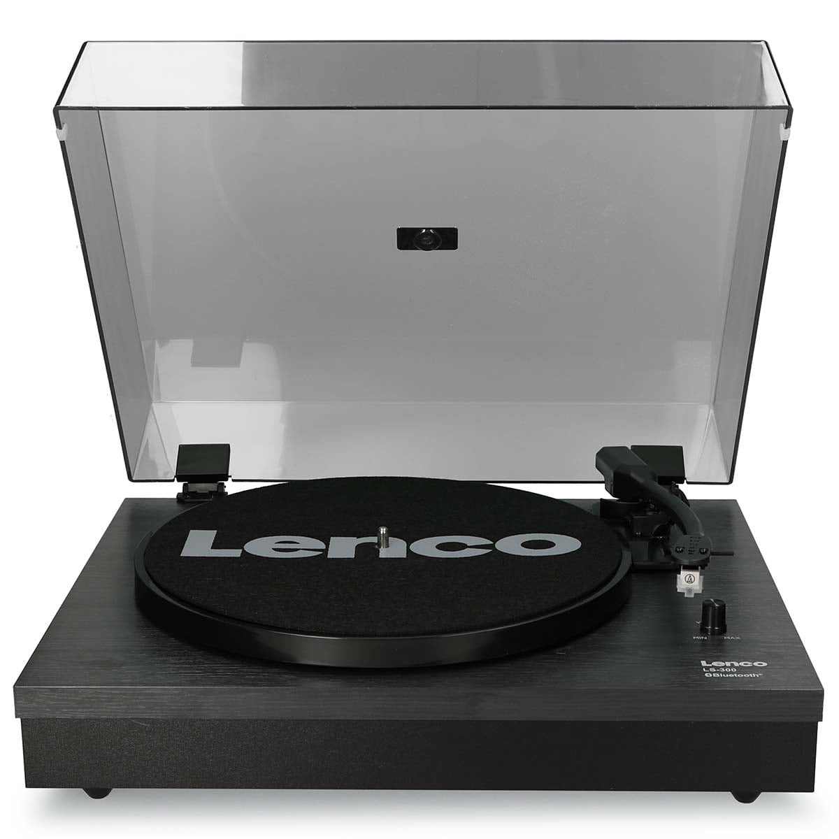 lenco-ls-300bk-plattenspieler-mit-bluetooth-und-externen-lautsprechern-schwarz image 2