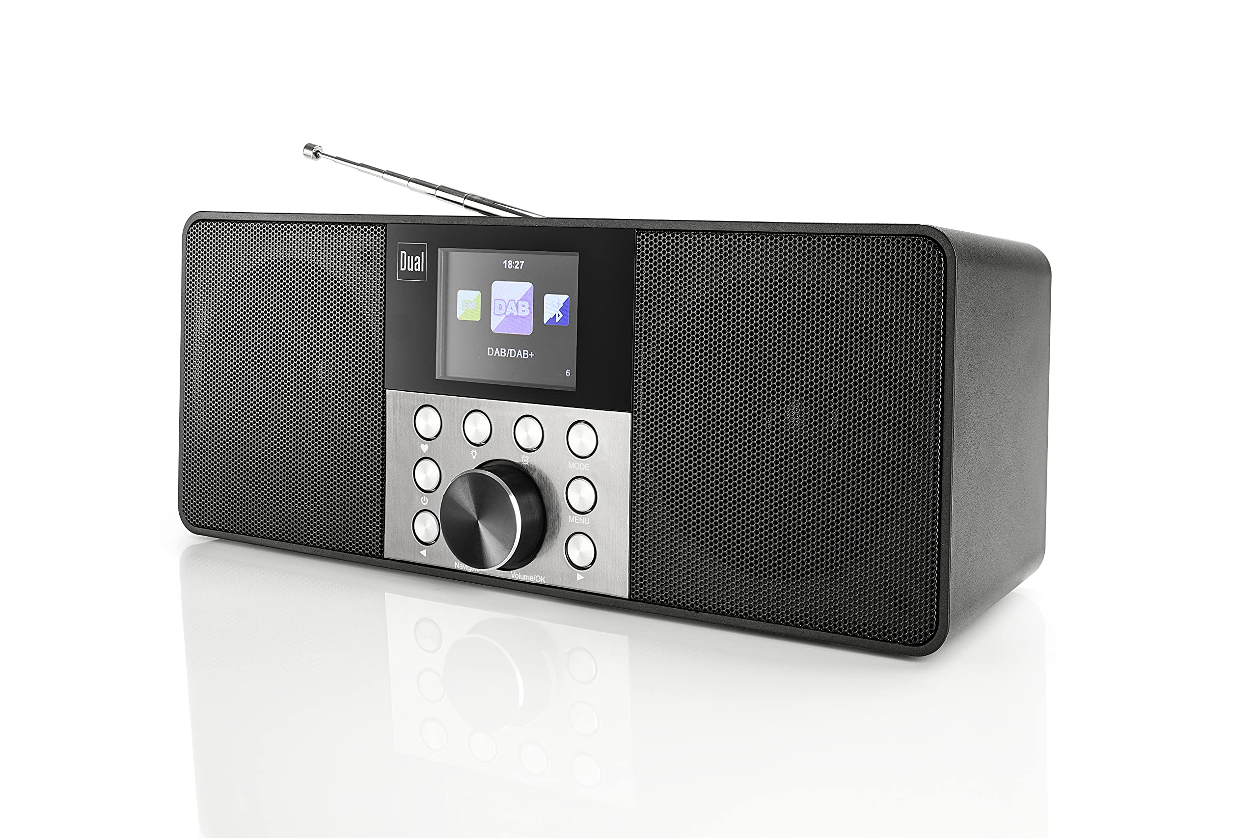 dual-cr-400-smart-stereo-radio-mit-dab-ukw-internetradio-und-bluetooth-schwarz image 1