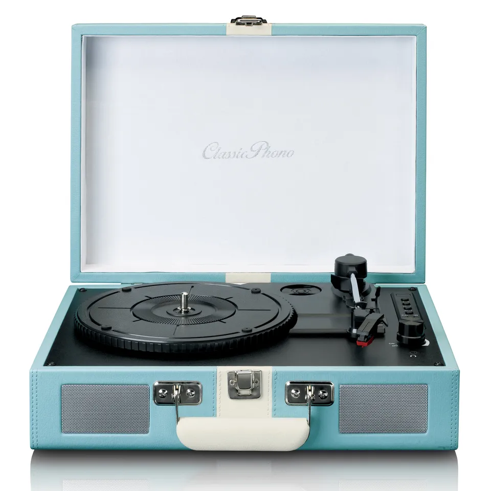 lenco-tt-110buwh-classic-phono-kofferplattenspieler-mit-bluetooth-und-lautsprech image 1