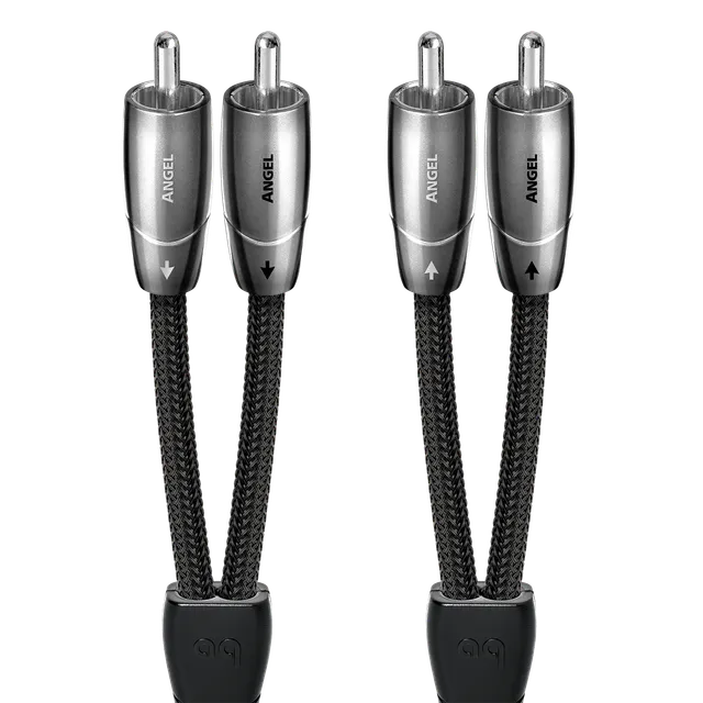 audioquest-angel-rca-rca-massive-pss-silber-cinchkabel-mit-carbon-noise-dissipat image 1
