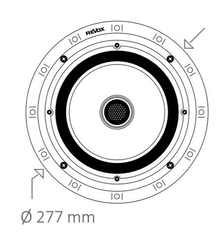 revox-inceiling-i82-runder-2-wege-deckenlautsprecher-f-r-mittlere-und-gro-e-r-um image 7