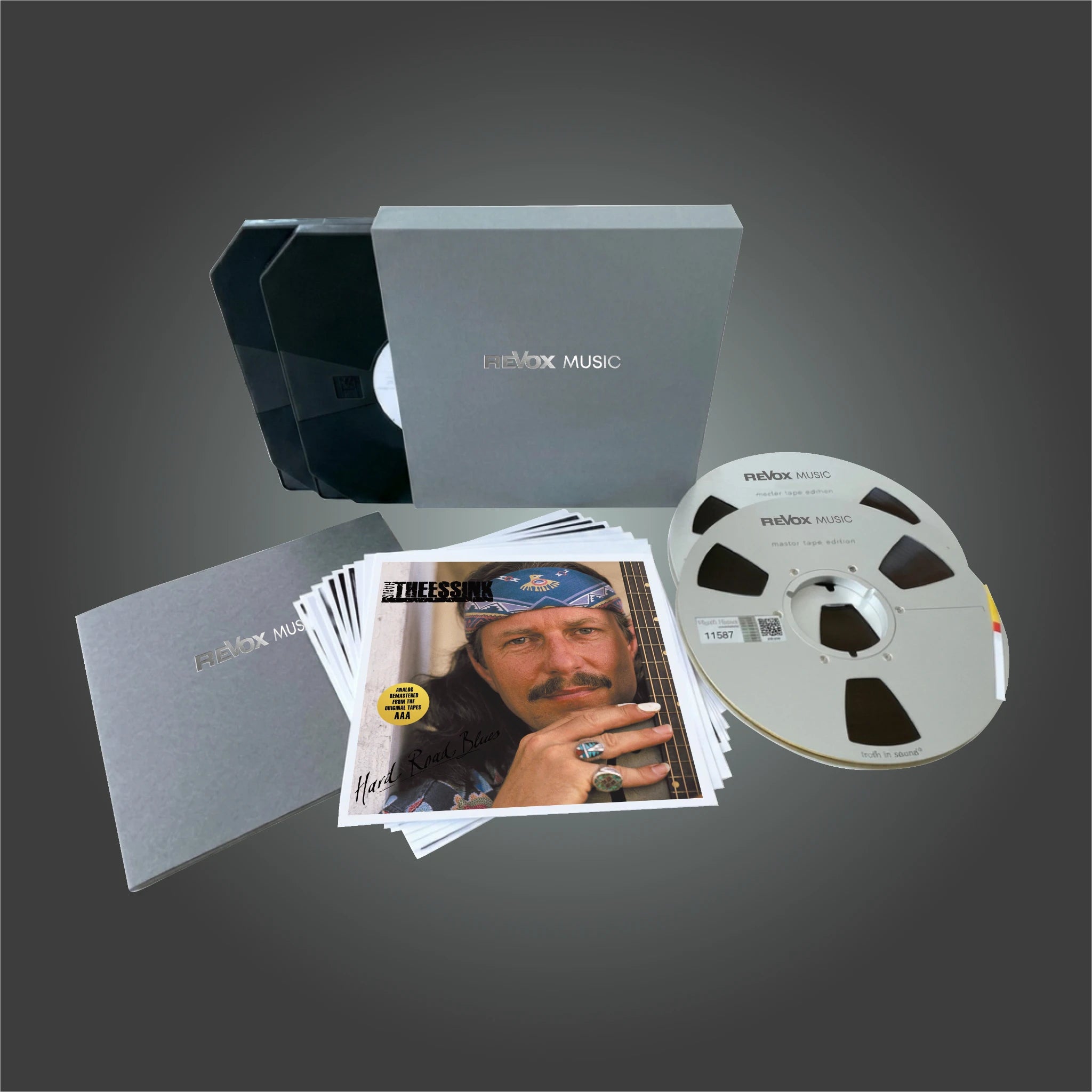revox-hans-theessink-hard-road-blues-master-tape-b77 image 8