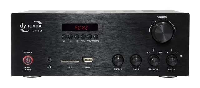 dynavox-vt-80-stereo-kompakt-verst-rker-schwarz-160-watt-bluetooth-5-0-usb-sd image 1