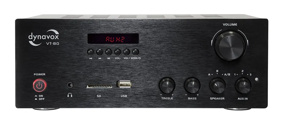 dynavox-vt-80-stereo-kompakt-verst-rker-schwarz-160-watt-bluetooth-5-0-usb-sd image 1