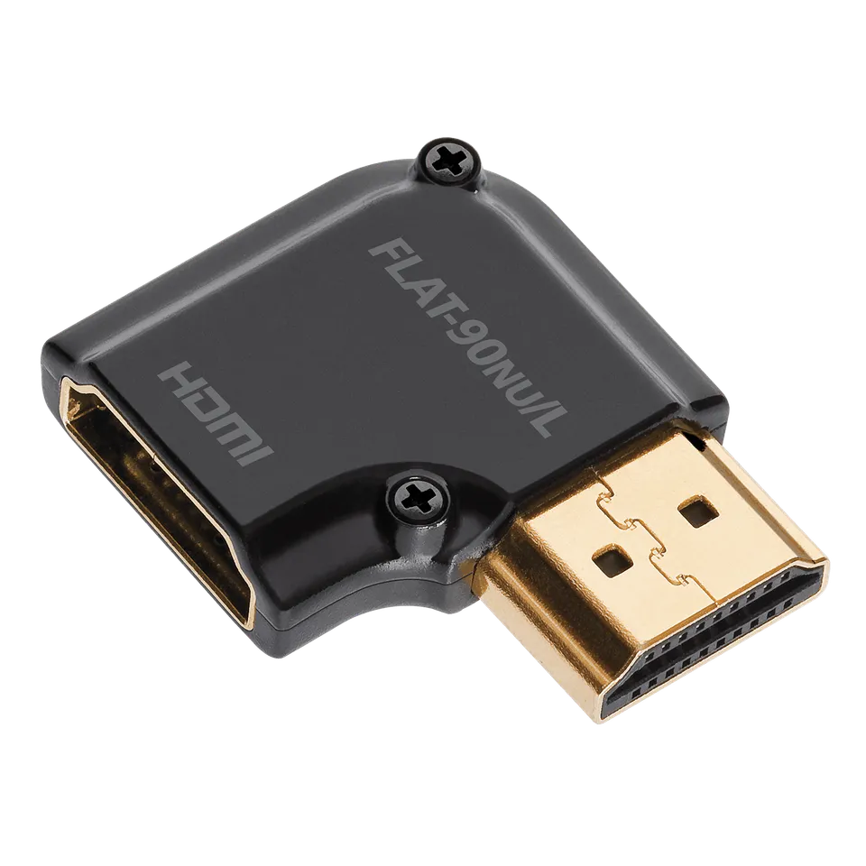 audioquest-hdmi-90-nu-l-flat-adapter-platzsparender-winkeladapter-f-r-enge-r-ume image 1