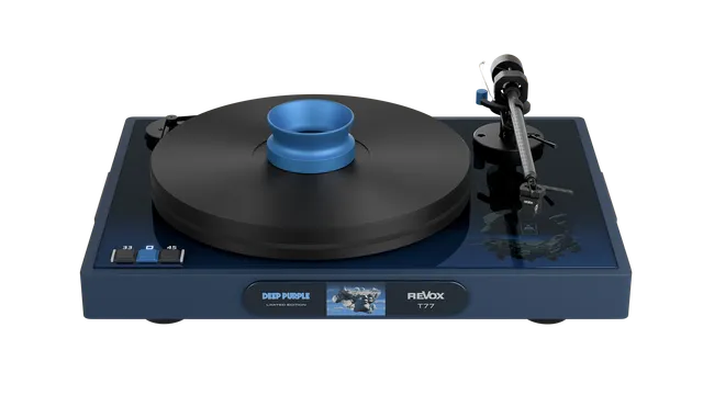 revox-t77-plattenspieler-deep-purple-limited-edition-mit-master-record-splat image 1