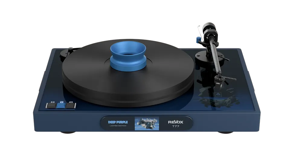 revox-t77-plattenspieler-deep-purple-limited-edition-mit-master-record-splat image 1