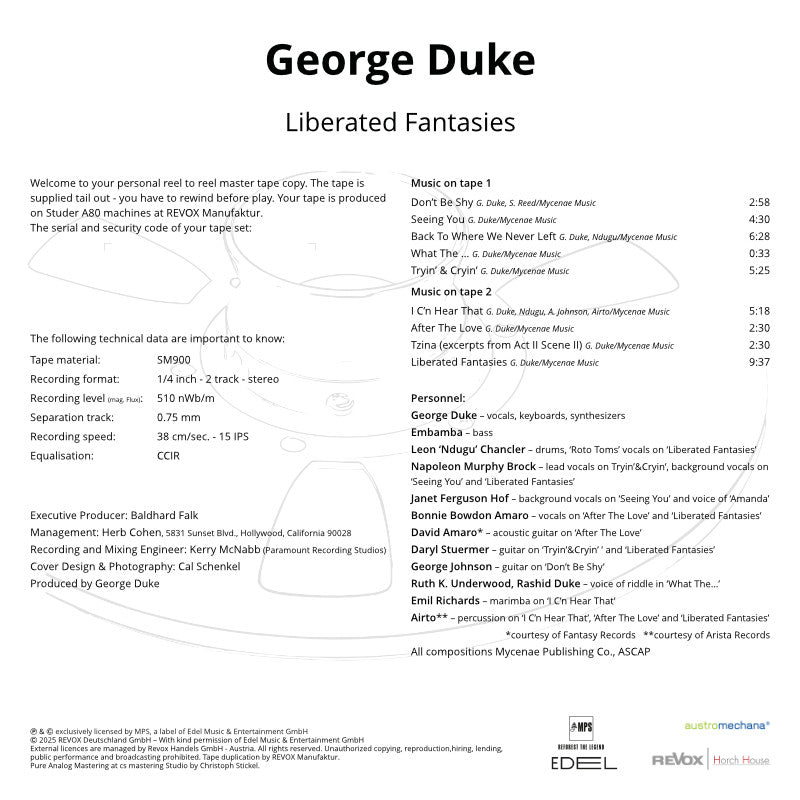 revox-george-duke-liberated-fantasies-master-tape-b77 image 3