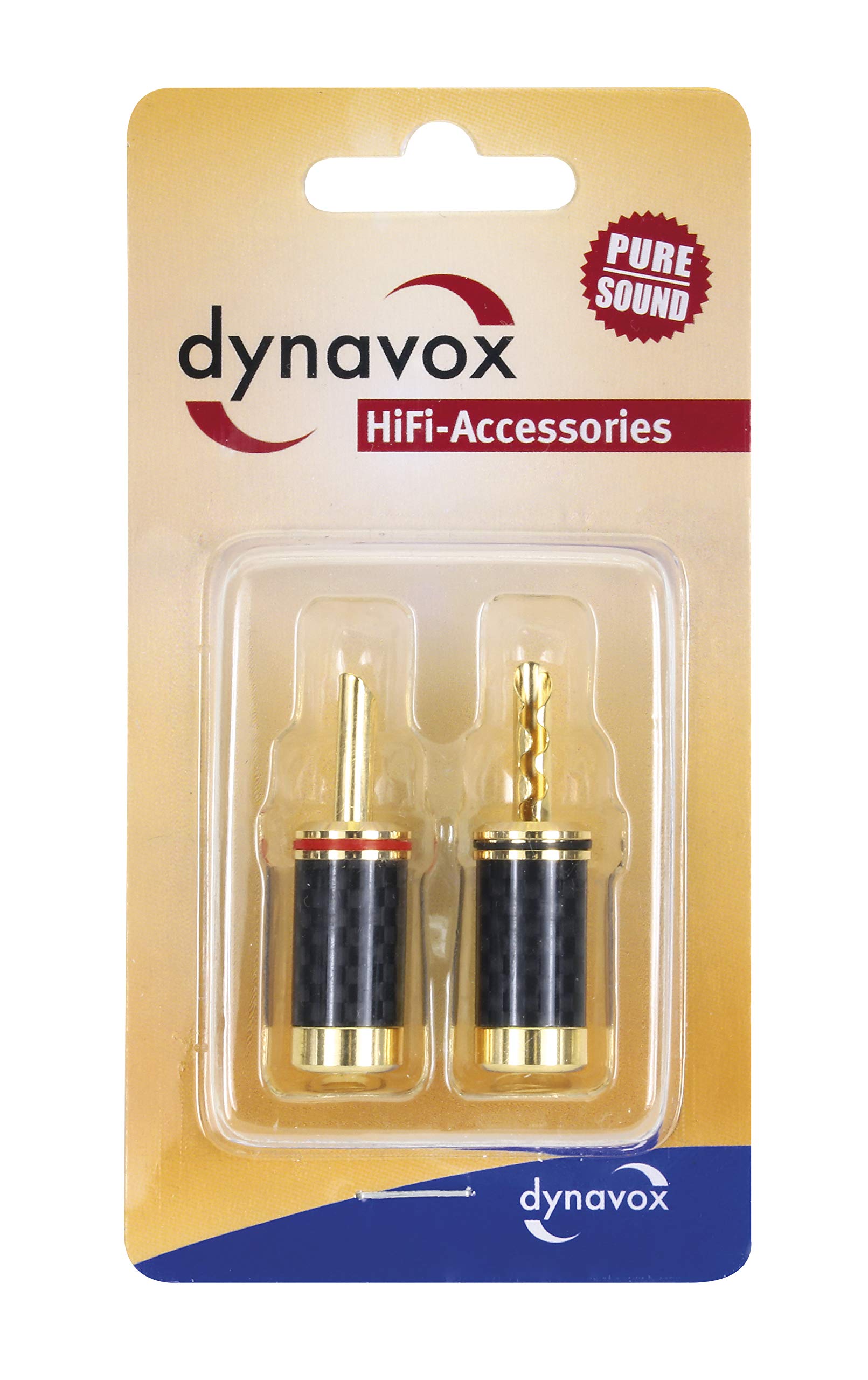 dynavox-bananenhohlstecker-carbon-vergoldet-2er-set-rot-schwarz image 2